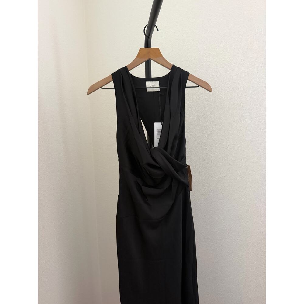 New O.P.T black gown Dress size 2 $245 - Picture 6 of 8